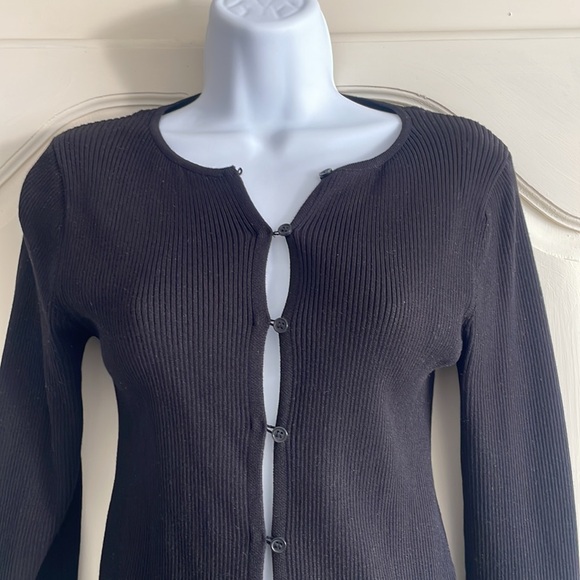 ZARA BUTTON UP KNIT - Picture 4 of 6